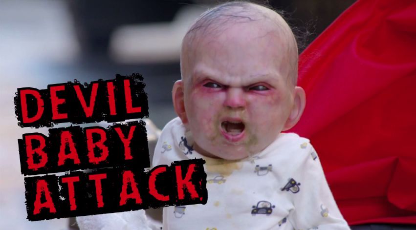 海外版どっきり企画「Devil Baby Attack」!!
