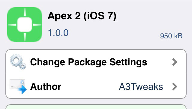APEX 2 (iOS7) 待望のアイコン整理に便利なTweakが登場!!