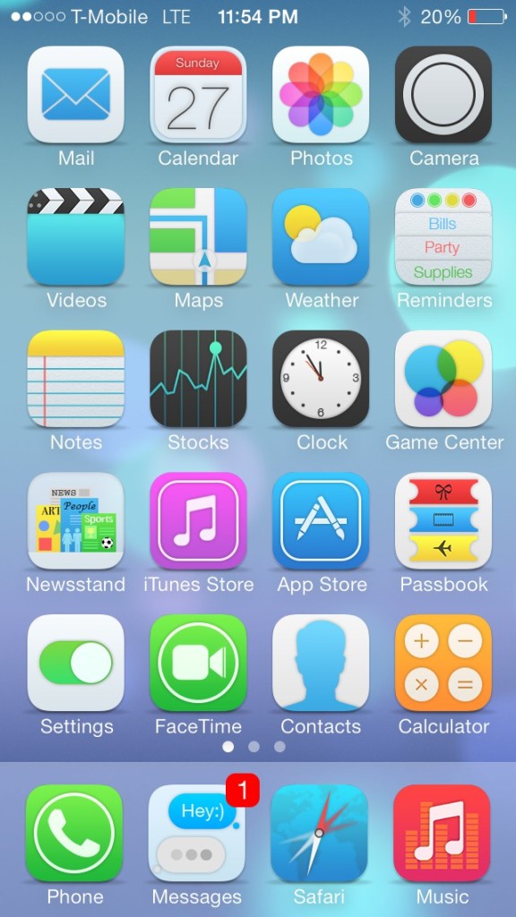 [Theme] iPhone新作テーマ5種!! Collision Soft・Arobis・Prolix7・Yema・Dymond iOS 7