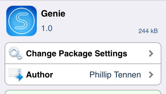 Genie パスコードの入力が必要でも特定のジェスチャーでロックを解除!!