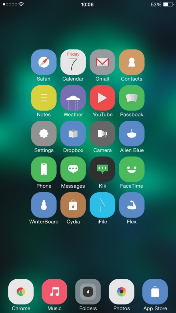 [Theme] iOS 8対応 新作テーマ5種!! Fizz,Flatish,Satcon8,他2種（Winterboard）
