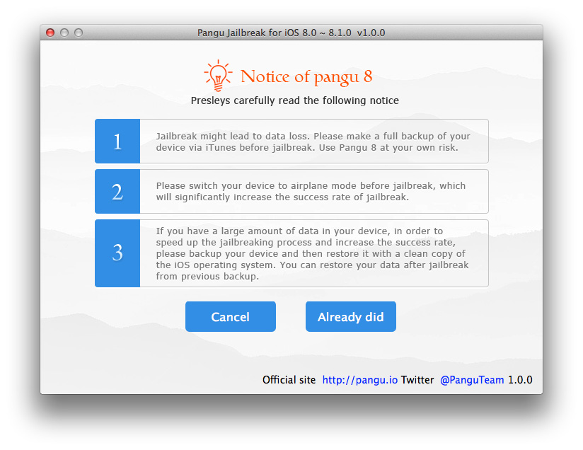 MacでPanguを使ってiOS 8   iOS 8.1を脱獄する方法!!iPhone・iPad・iPod touch