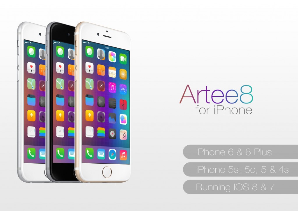 [Theme] iOS 8対応 新作テーマ12種!! Artee8, ByLightHD, 他10種（Winterboard）