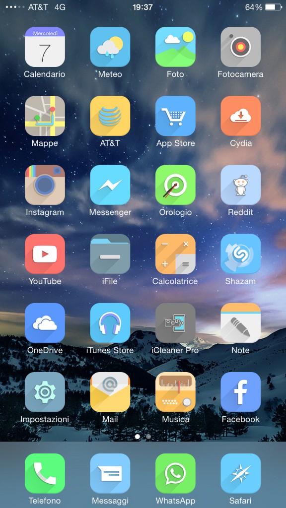 [Theme] iOS 8対応 新作テーマ12種!! Afresco, Gauzy, Metropolitan,他9種（Winterboard）